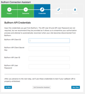 Matador Jobs - Bullhorn API Credentials Screenshot